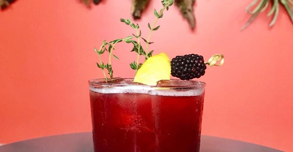 Bramble cocktail